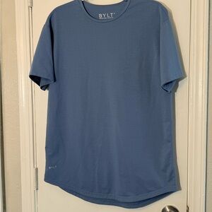 BYLT Basics Men's Blue Drop Cut T-Shirt Size L